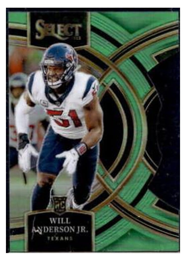 2023 Panini Select Base Set Will Anderson Jr. #125 card