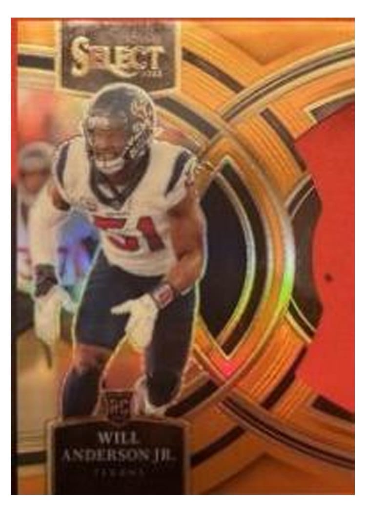 2023 Panini Select Base Set Will Anderson Jr. #125 card