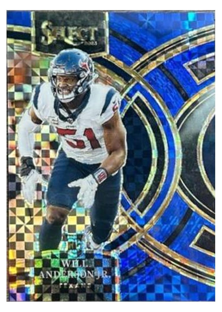 2023 Panini Select Base Set Will Anderson Jr. #125 card