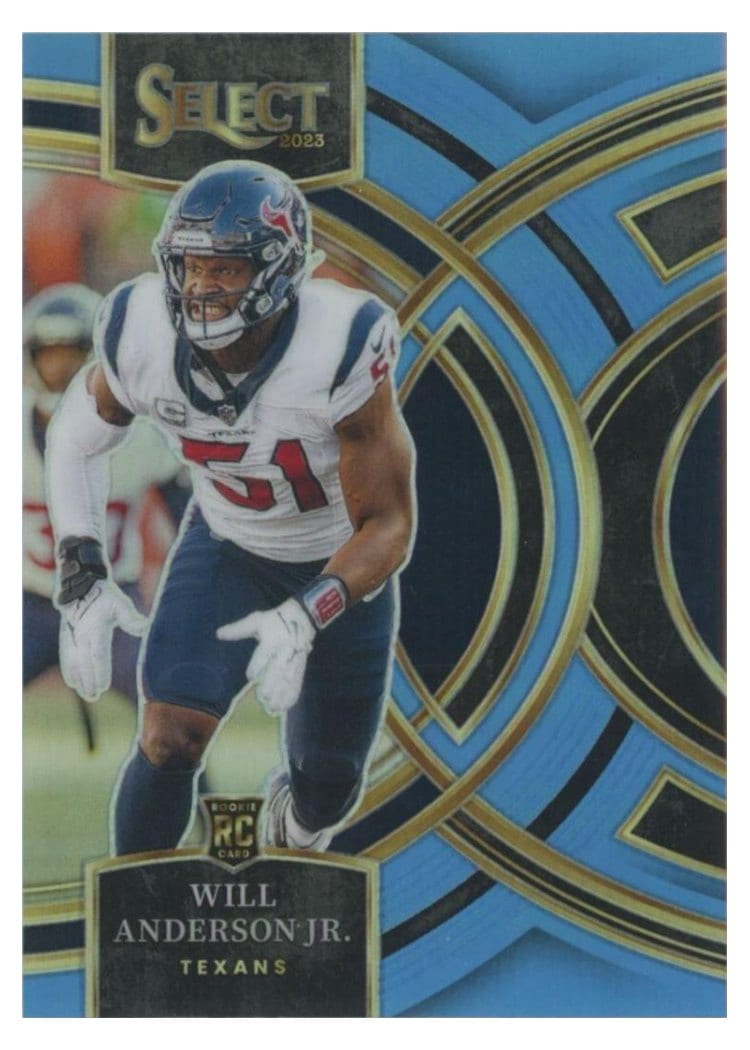 2023 Panini Select Base Set Will Anderson Jr. #125 card