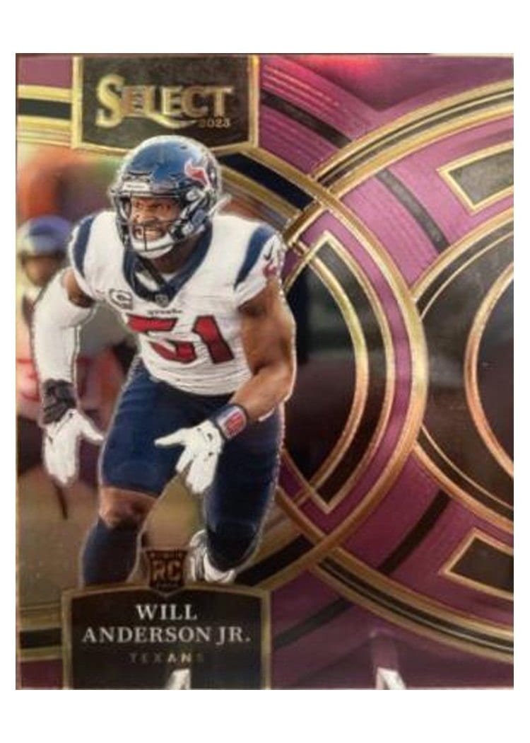 2023 Panini Select Base Set Will Anderson Jr. #125 card