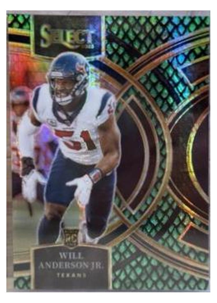 2023 Panini Select Base Set Will Anderson Jr. #125 card