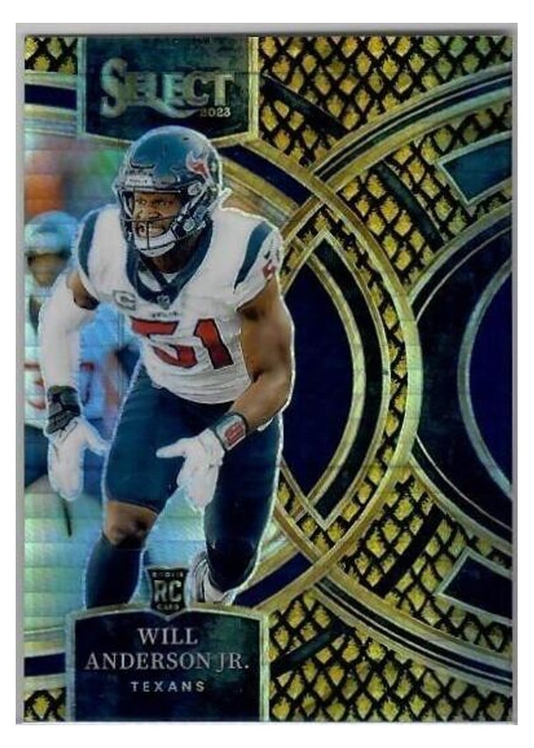 2023 Panini Select Base Set Will Anderson Jr. #125 card