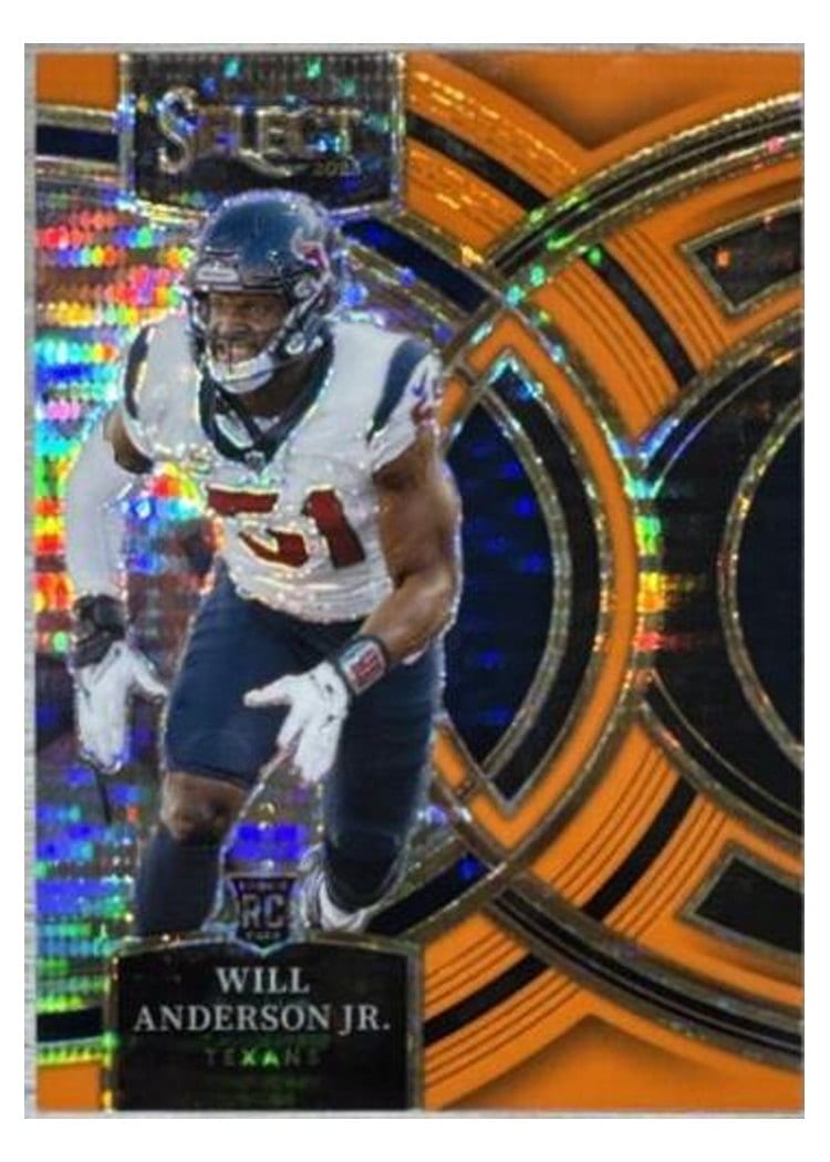 2023 Panini Select Base Set Will Anderson Jr. #125 card