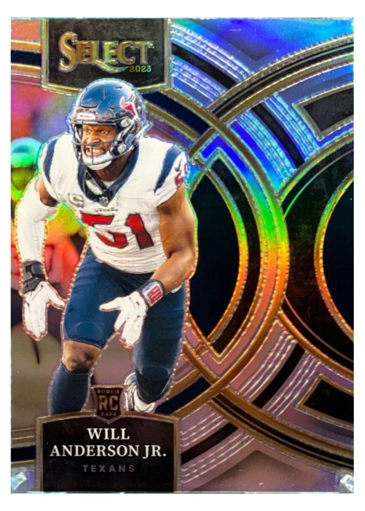 2023 Panini Select Base Set Will Anderson Jr. #125 card