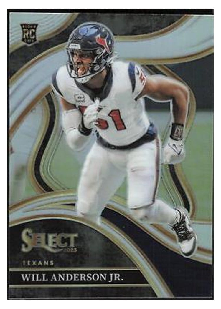 2023 Panini Select Base Set Will Anderson Jr. Silver Prizm #207 card