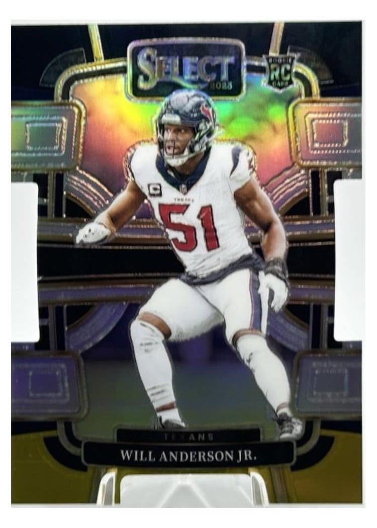 2023 Panini Select Base Set Will Anderson Jr. #40 card