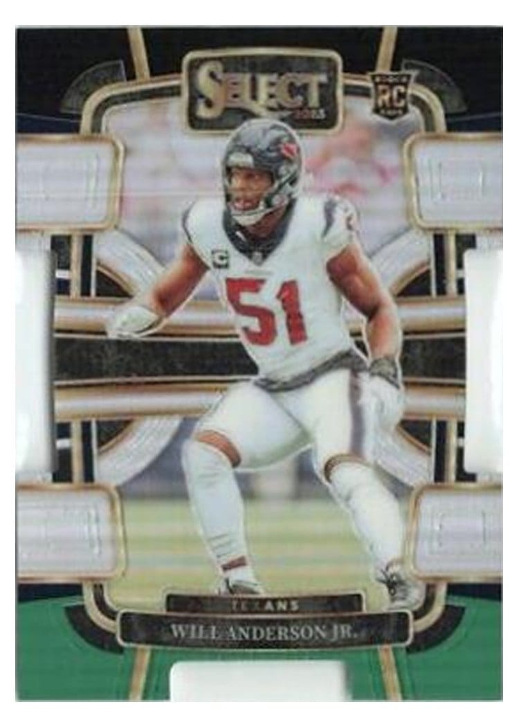 2023 Panini Select Base Set Will Anderson Jr. #40 card