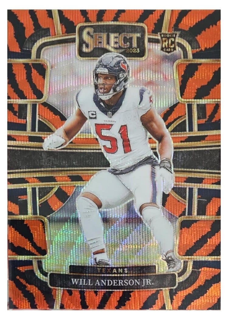 2023 Panini Select Base Set Will Anderson Jr. #40 card