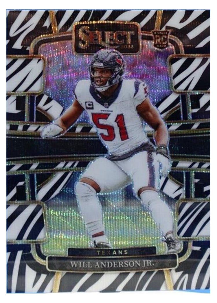 2023 Panini Select Base Set Will Anderson Jr. #40 card