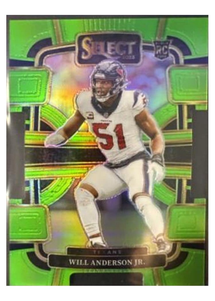 2023 Panini Select Base Set Will Anderson Jr. #40 card