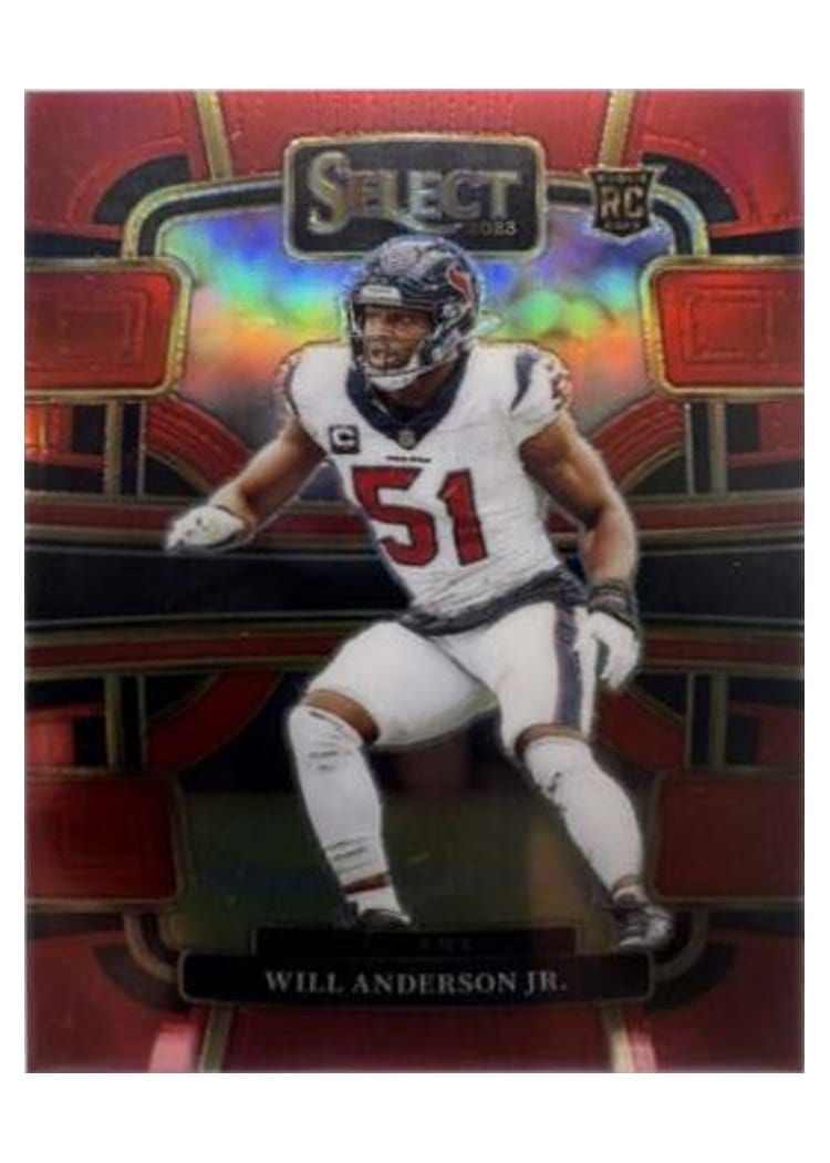 2023 Panini Select Base Set Will Anderson Jr. #40 card