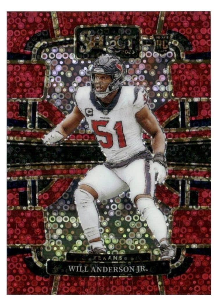2023 Panini Select Base Set Will Anderson Jr. #40 card