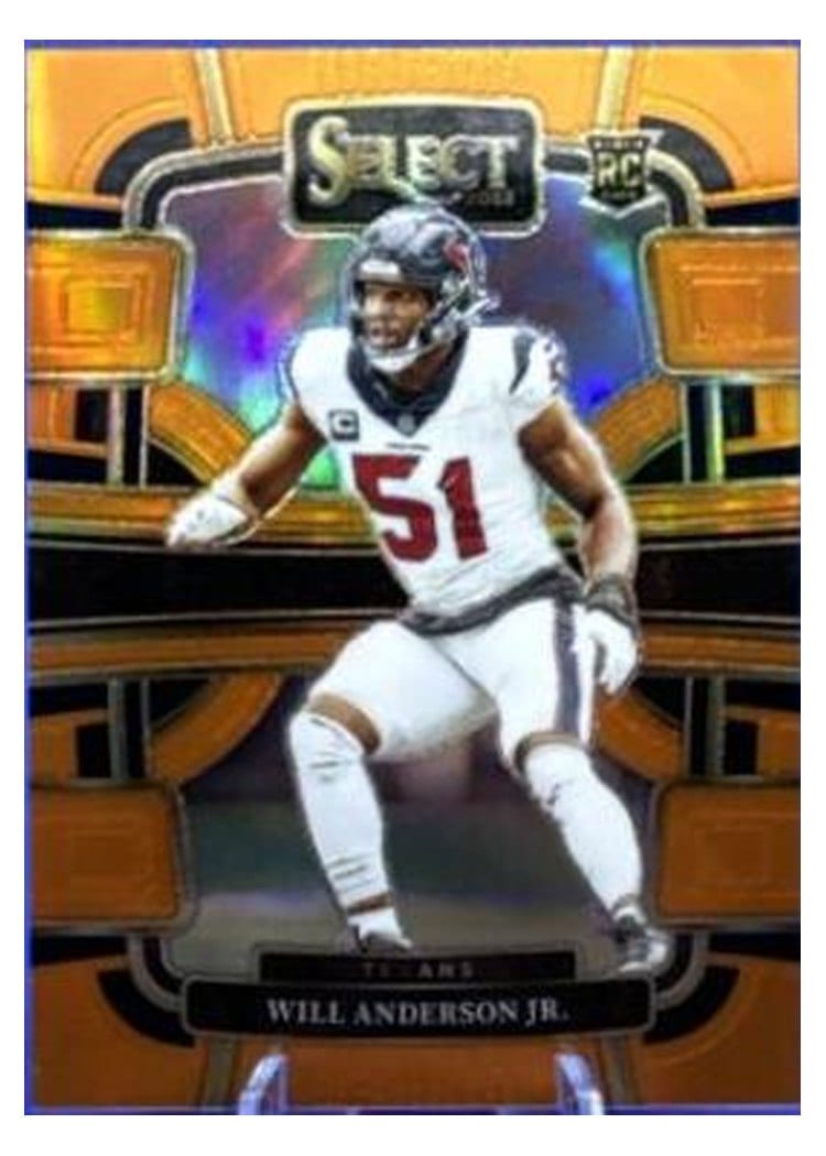 2023 Panini Select Base Set Will Anderson Jr. #40 card