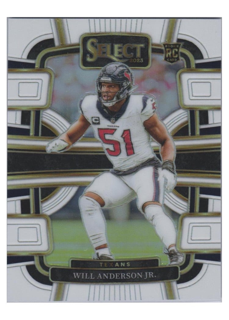 2023 Panini Select Base Set Will Anderson Jr. #40 card