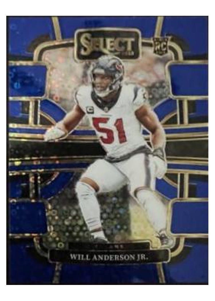 2023 Panini Select Base Set Will Anderson Jr. #40 card