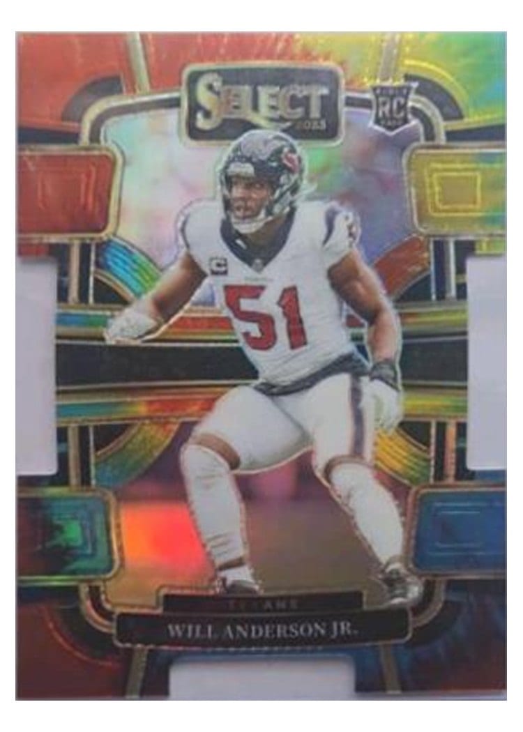 2023 Panini Select Base Set Will Anderson Jr. #40 card