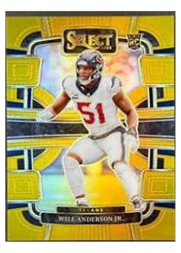 2023 Panini Select Base Set Will Anderson Jr. #40 card