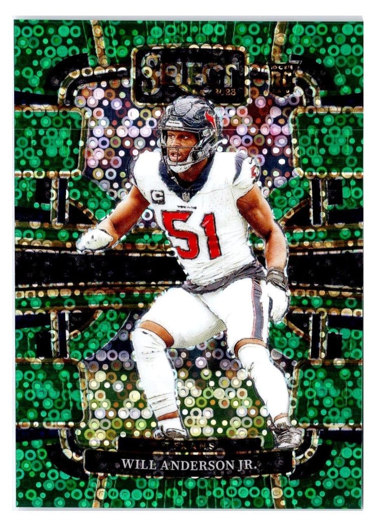 2023 Panini Select Base Set Will Anderson Jr. #40 card