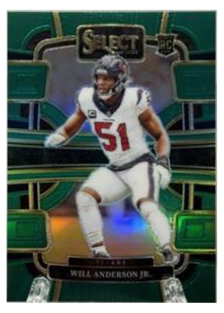 2023 Panini Select Base Set Will Anderson Jr. #40 card