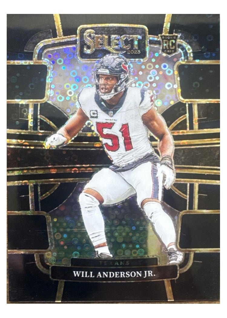 2023 Panini Select Base Set Will Anderson Jr. #40 card