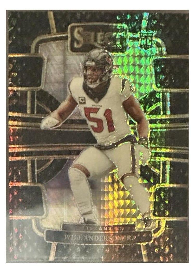 2023 Panini Select Base Set Will Anderson Jr. #40 card