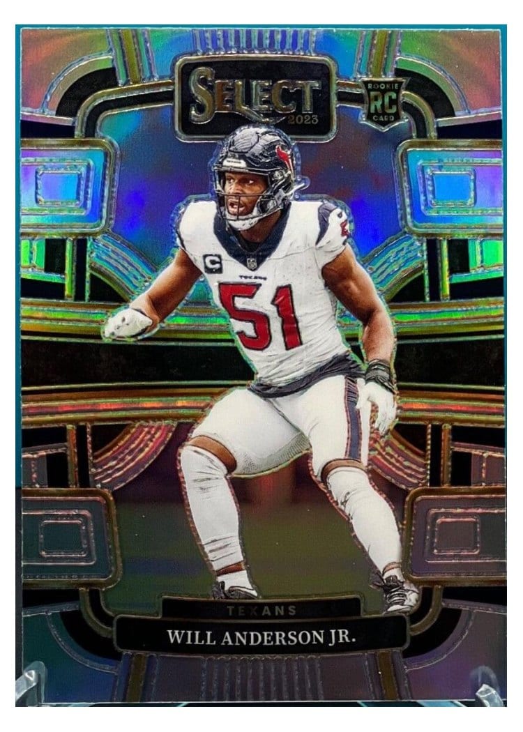 2023 Panini Select Base Set Will Anderson Jr. #40 card