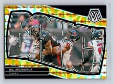 2024 Panini Mosaic Bang! Will Anderson Jr. #14 card