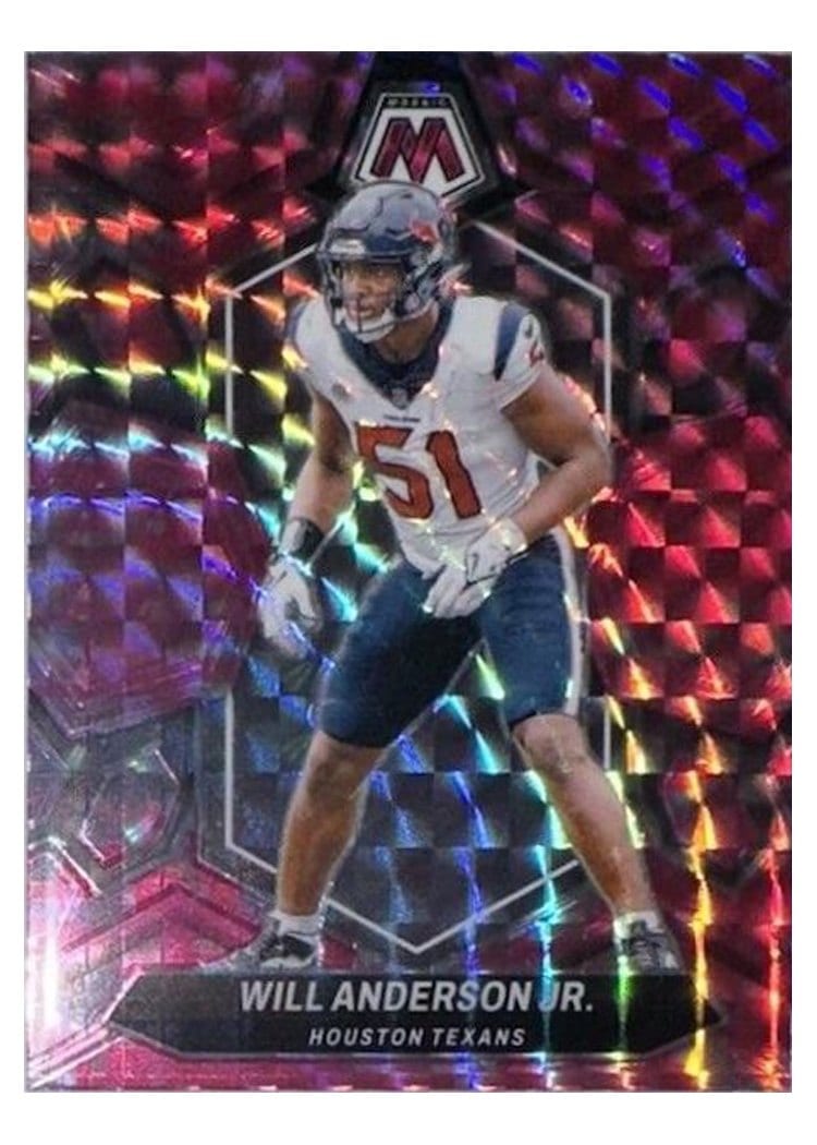 2024 Panini Mosaic Base Set Will Anderson Jr. #90 card