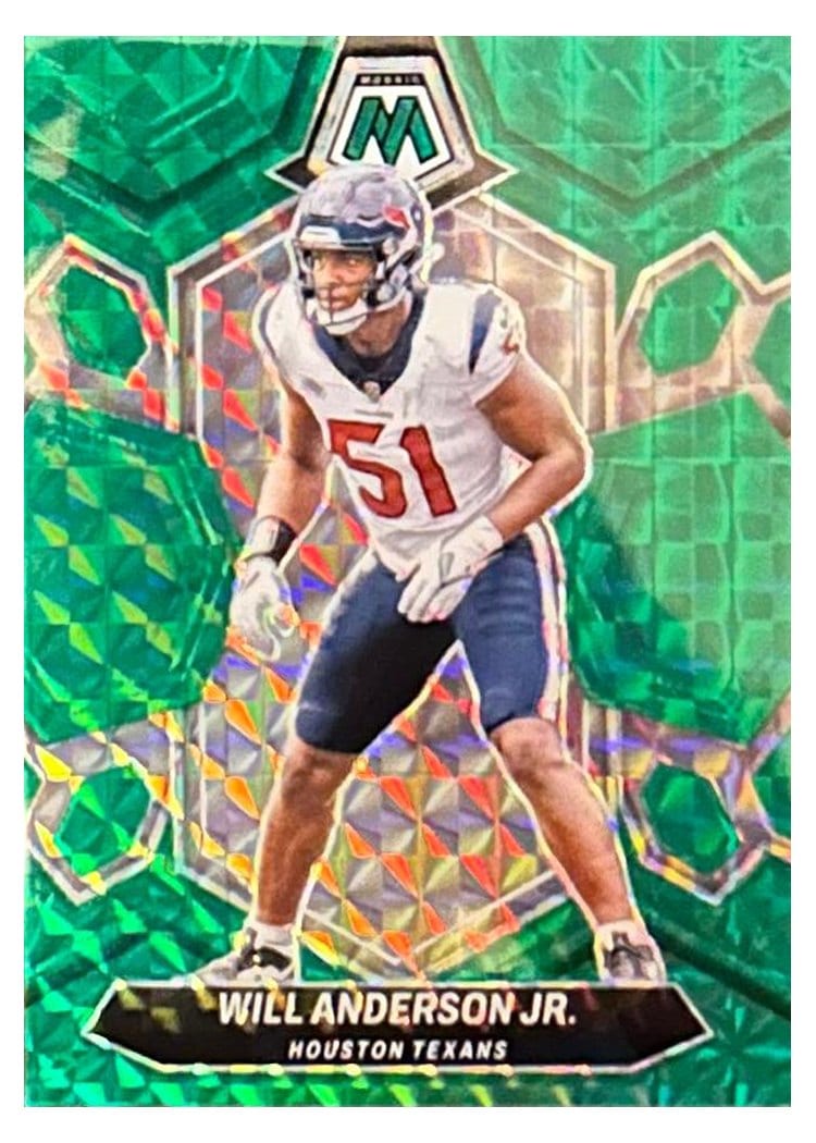 2024 Panini Mosaic Base Set Will Anderson Jr. #90 card