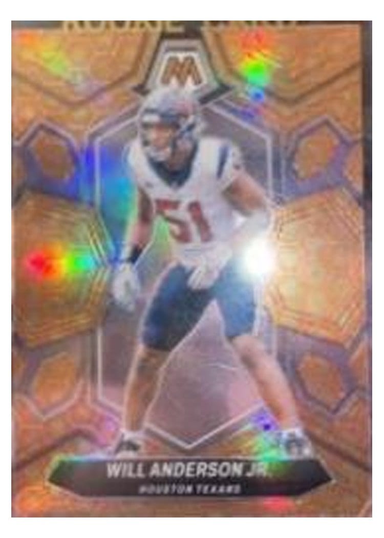 2024 Panini Mosaic Base Set Will Anderson Jr. #90 card