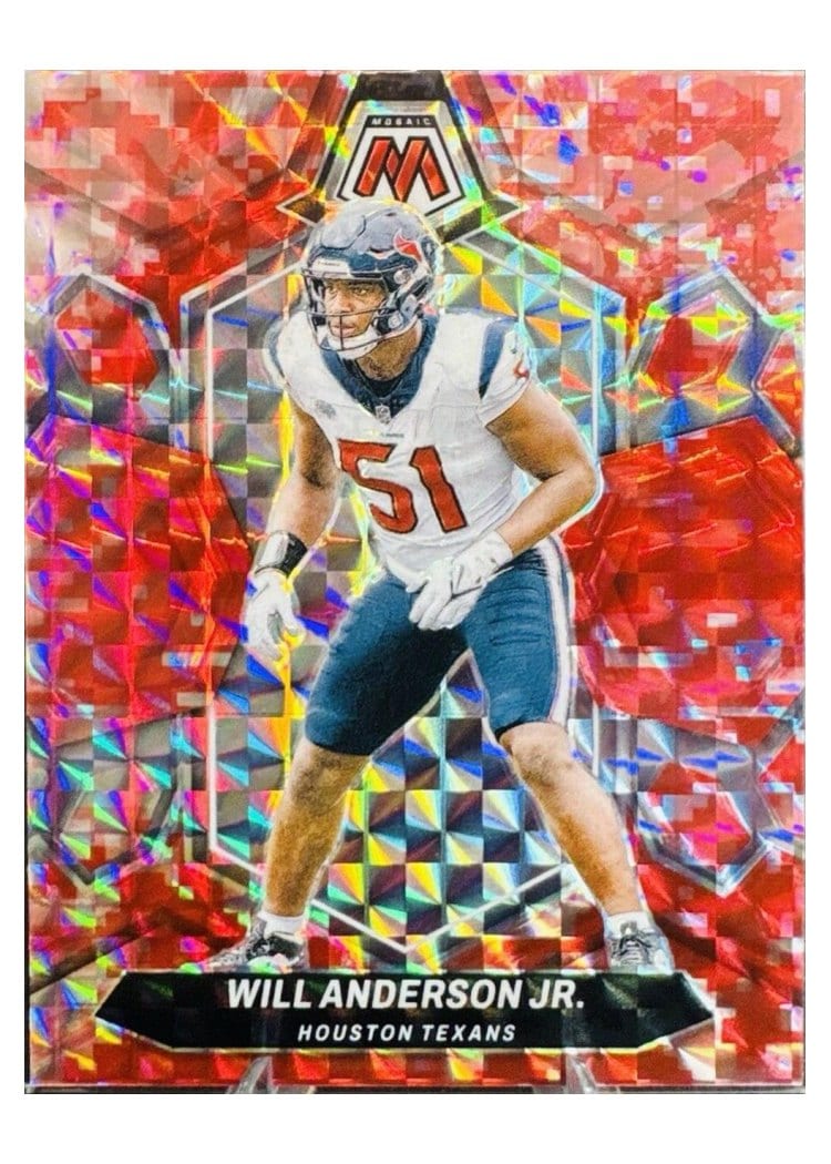 2024 Panini Mosaic Base Set Will Anderson Jr. #90 card