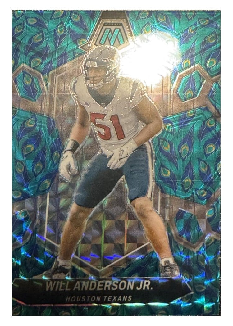 2024 Panini Mosaic Base Set Will Anderson Jr. #90 card