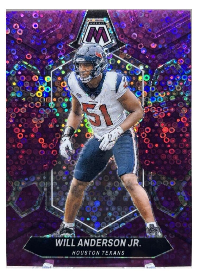 2024 Panini Mosaic Base Set Will Anderson Jr. #90 card