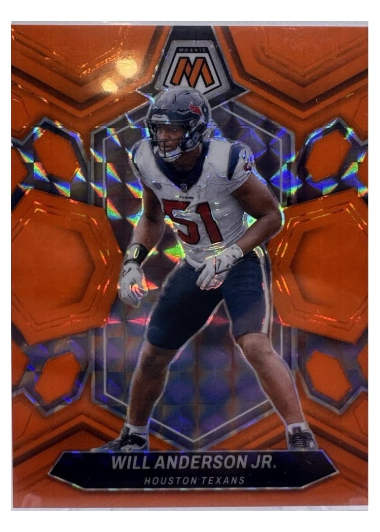 2024 Panini Mosaic Base Set Will Anderson Jr. #90 card