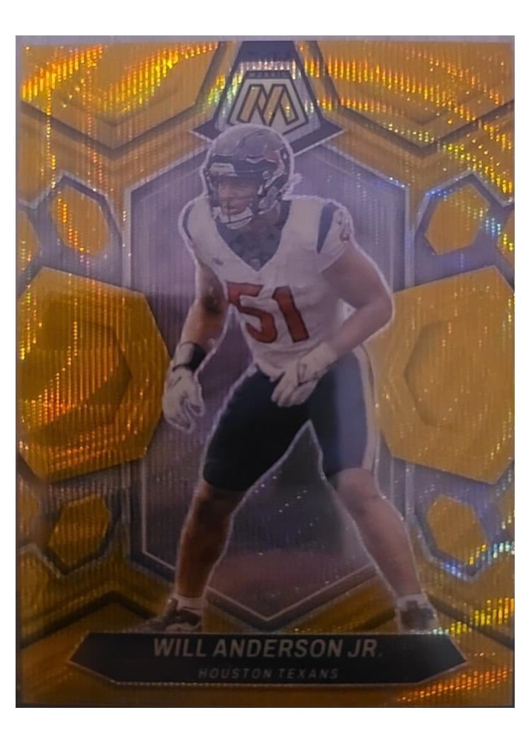 2024 Panini Mosaic Base Set Will Anderson Jr. #90 card