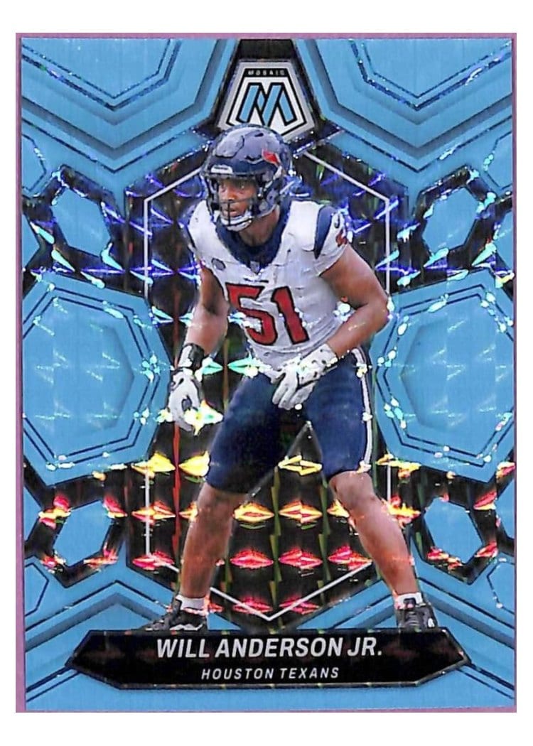 2024 Panini Mosaic Base Set Will Anderson Jr. #90 card