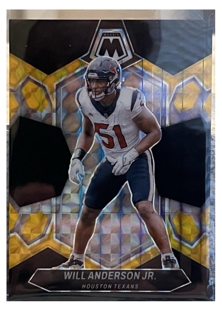 2024 Panini Mosaic Base Set Will Anderson Jr. #90 card