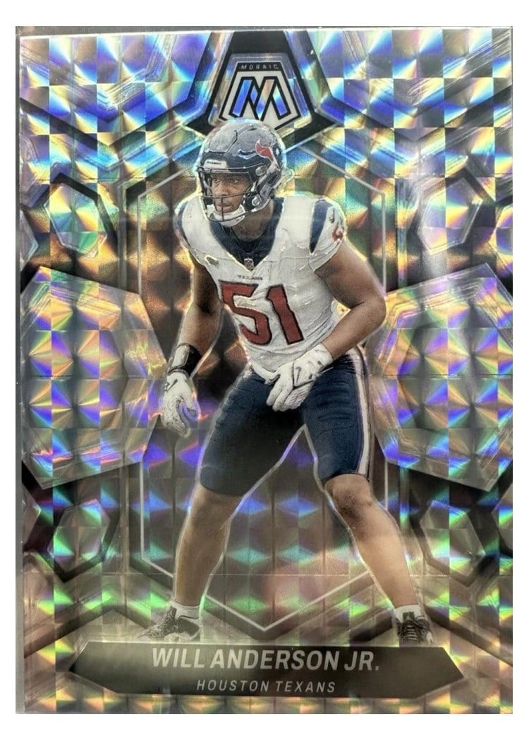 2024 Panini Mosaic Base Set Will Anderson Jr. #90 card