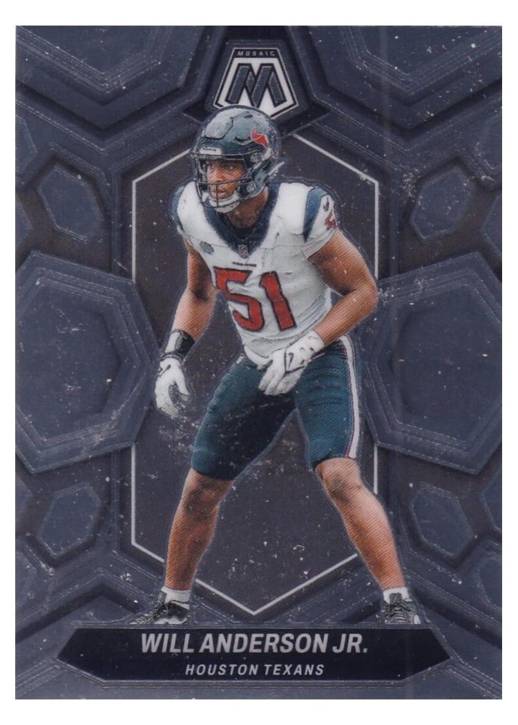 2024 Panini Mosaic Base Set Will Anderson Jr. #90 card