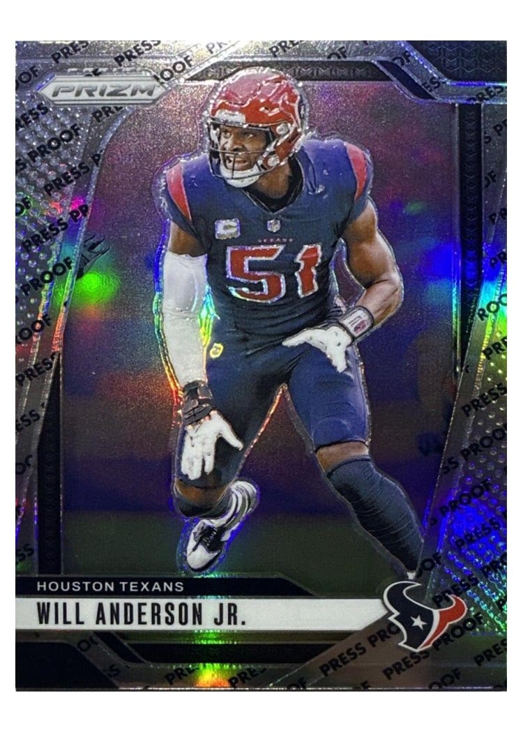 2024 Panini Prizm Base Set Will Anderson Jr. #116 card
