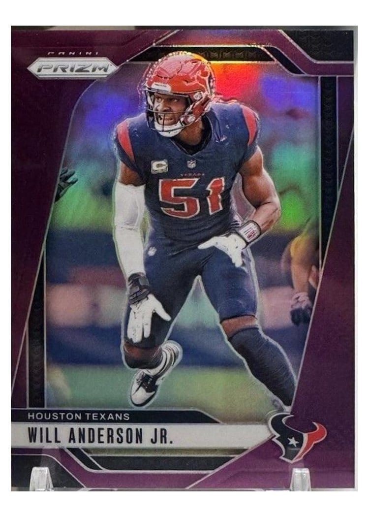 2024 Panini Prizm Base Set Will Anderson Jr. #116 card