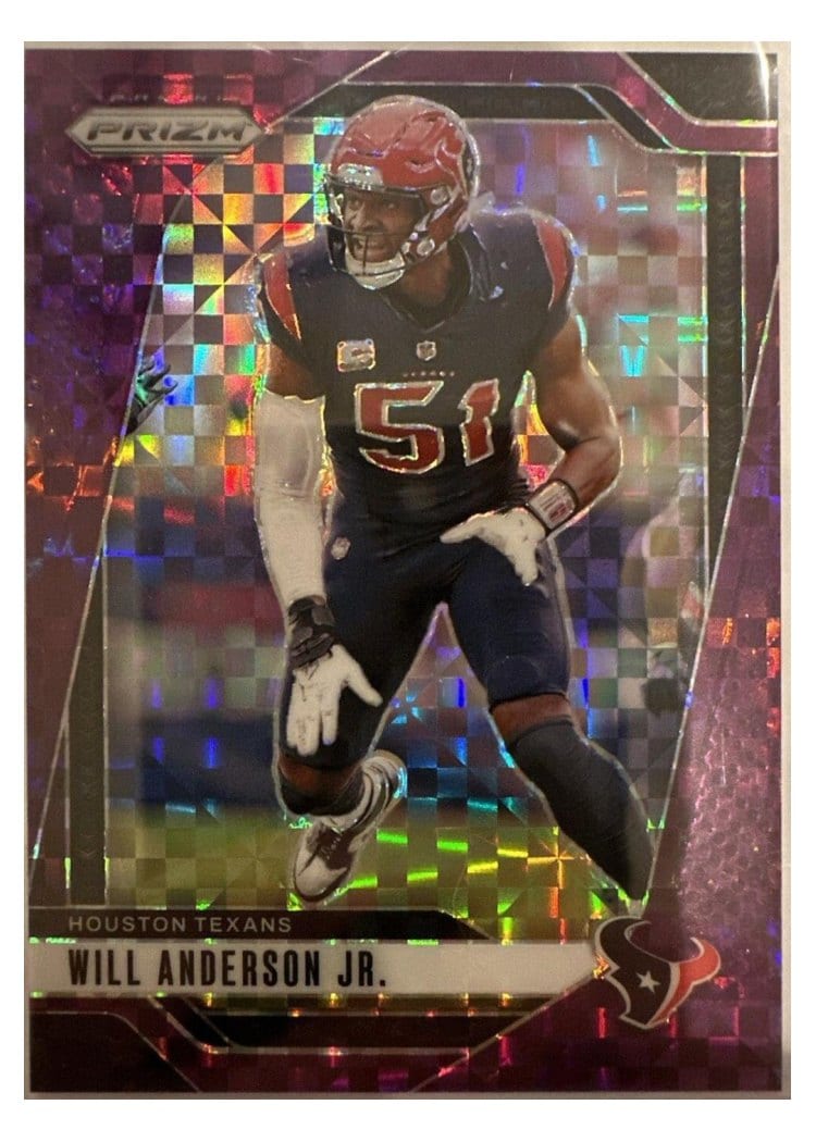 2024 Panini Prizm Base Set Will Anderson Jr. #116 card