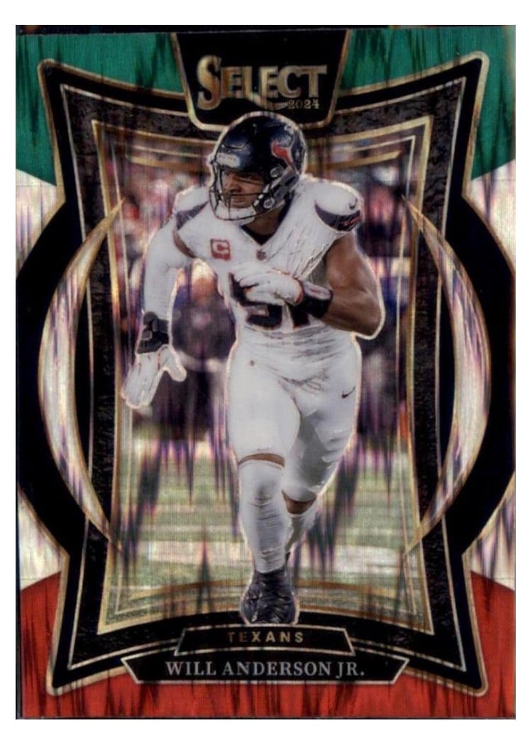2024 Panini Select Base Set Will Anderson Jr. #100 card