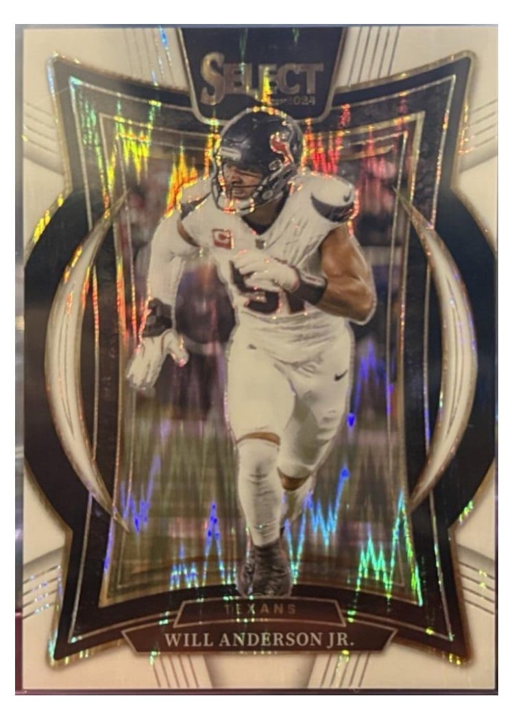 2024 Panini Select Base Set Will Anderson Jr. #100 card