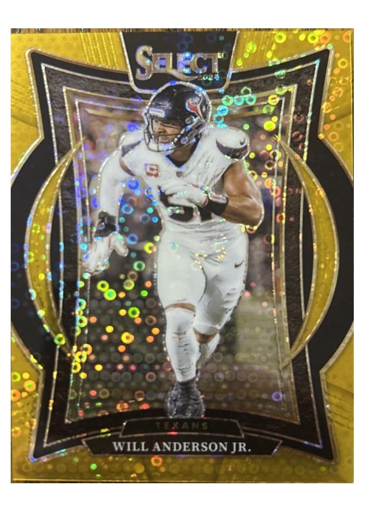 2024 Panini Select Base Set Will Anderson Jr. #100 card