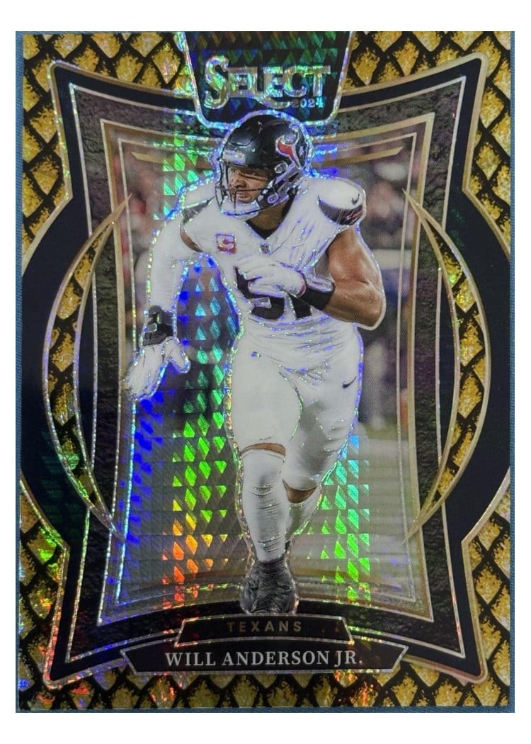 2024 Panini Select Base Set Will Anderson Jr. #100 card