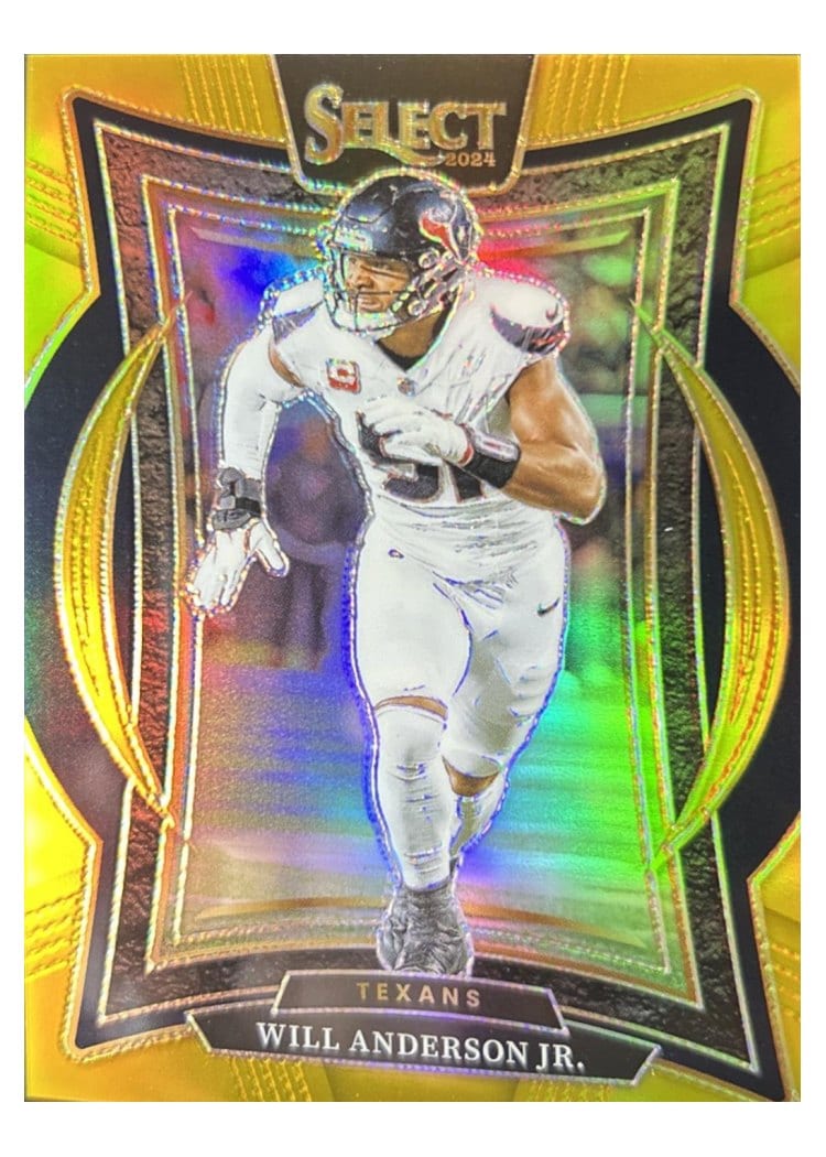 2024 Panini Select Base Set Will Anderson Jr. #100 card