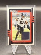 2025 Donruss Donruss Threads Will Anderson Jr. #DTH-WAJ card
