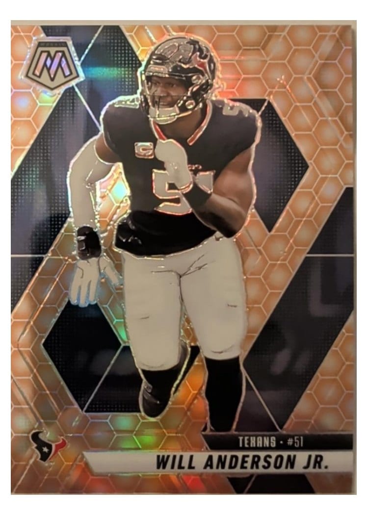 2025 Panini Mosaic Base Set Will Anderson Jr. #24 card